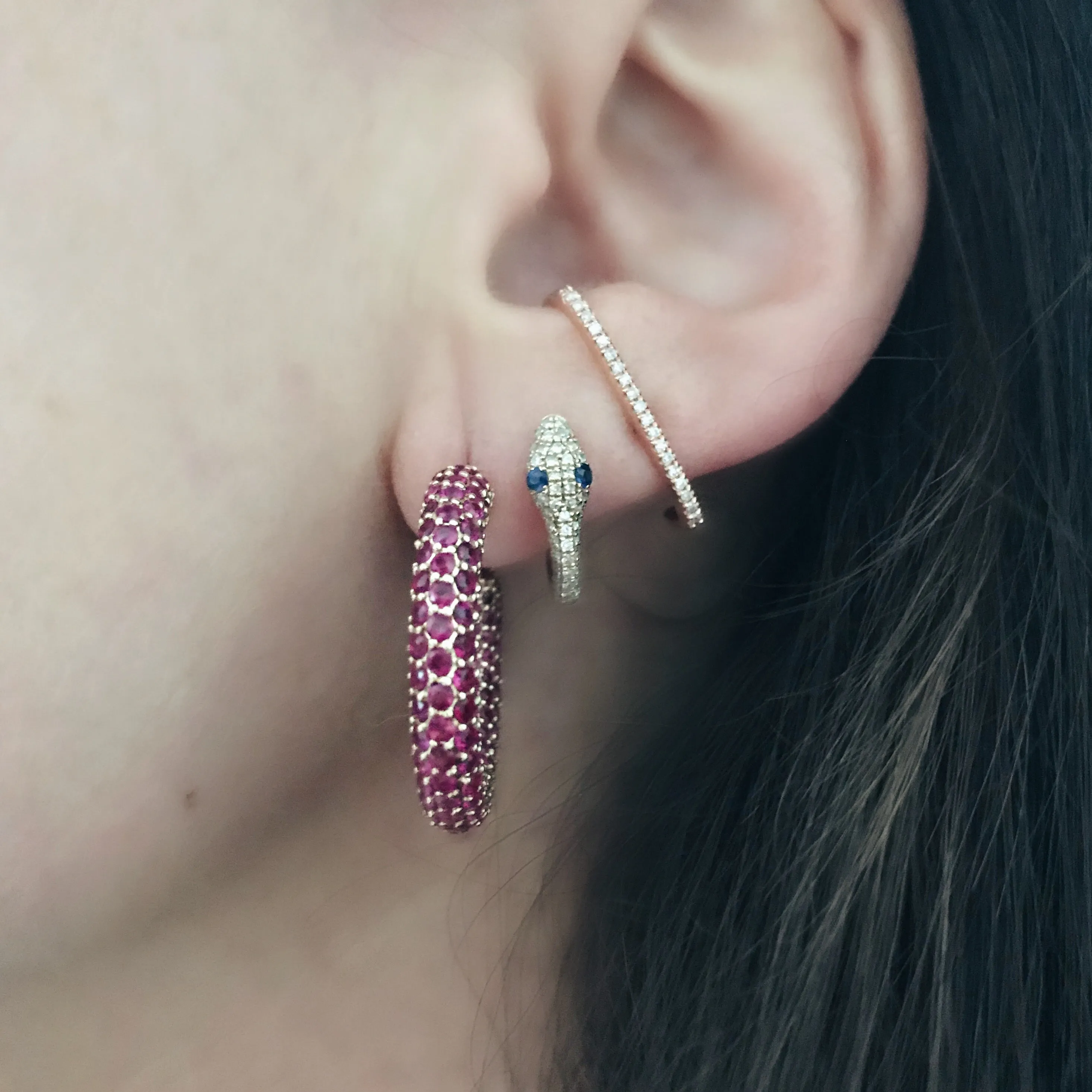 Gemstone Party Hoops